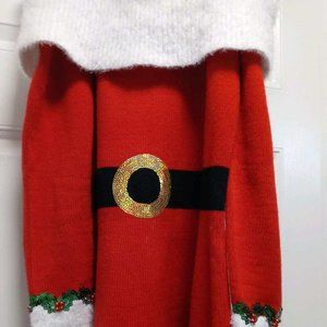Holiday Time Santa Mini Dress Size 4-6
